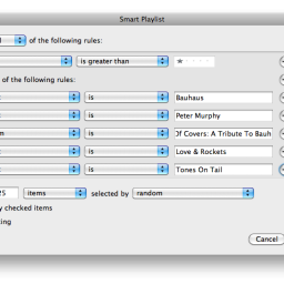 iTunes 9 – pametnejši predvajalni seznami*